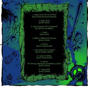 Anto – Supervillain (sticker + CD gratuit)