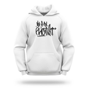 Viollent – Nu s-au plictisit – Hanorac oversize (alb / negru)