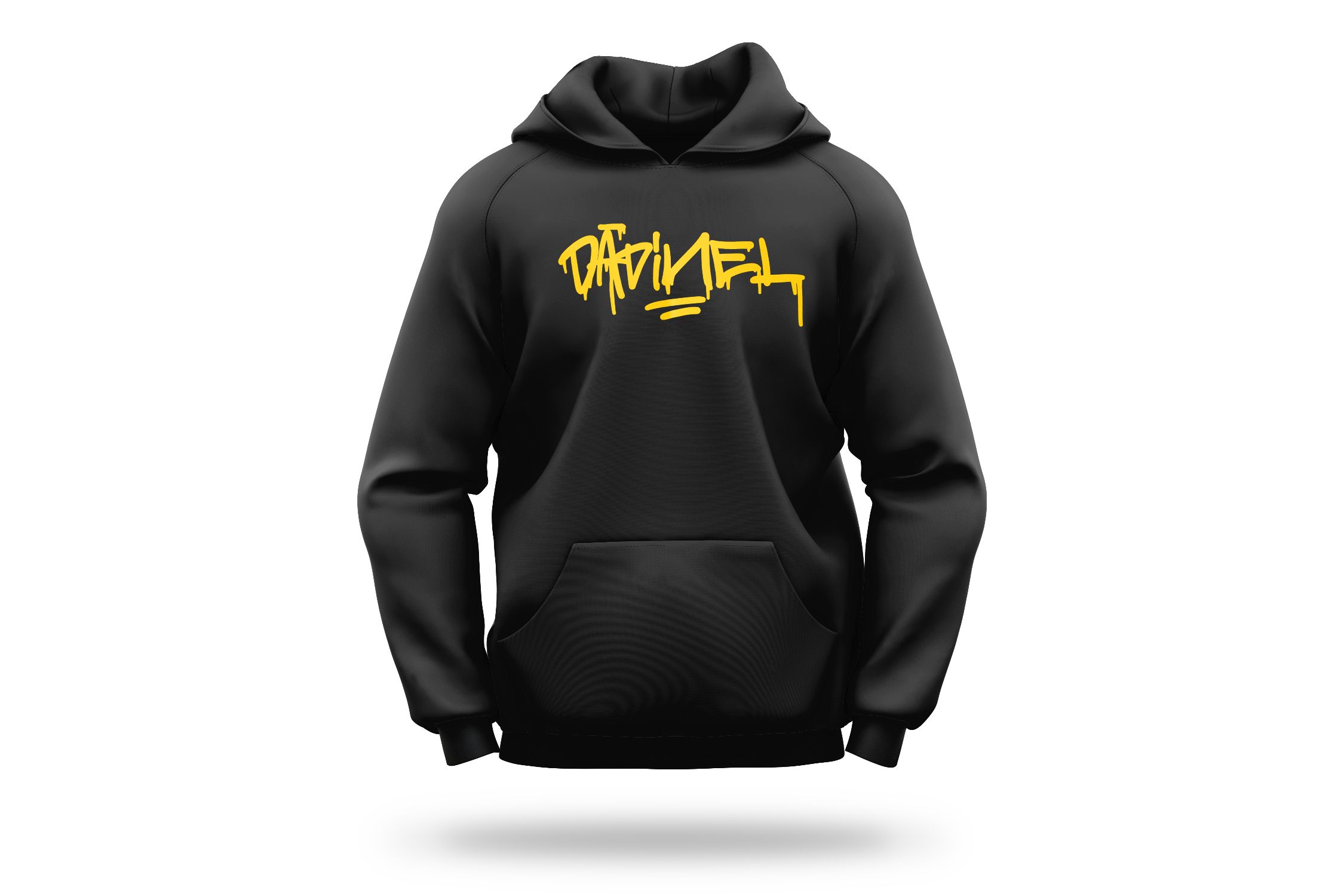 Viollent - DADINEL - Hanorac oversize (alb / negru) - imagine 4