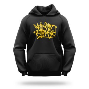 Viollent – Inca sunt rapper – Hanorac oversize (alb / negru)