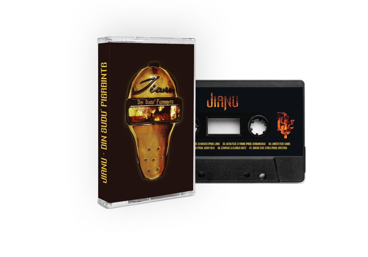 Jianu - Pachet Tricou + sticker + casetă "Din Sudu' Fierbinte" gratuită - imagine 2