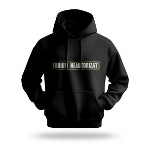 Underman – Hanorac “Eroism Neautorizat” (alb / negru)