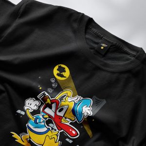 SCC – Tricou oversize “Golan Duck” (negru)