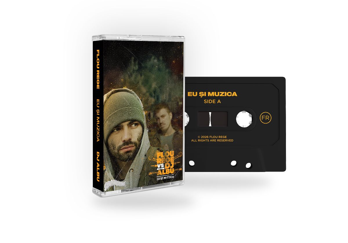 Flou Rege & DJ Al*Bu - Eu și muzica (sticker + casetă gratuită)