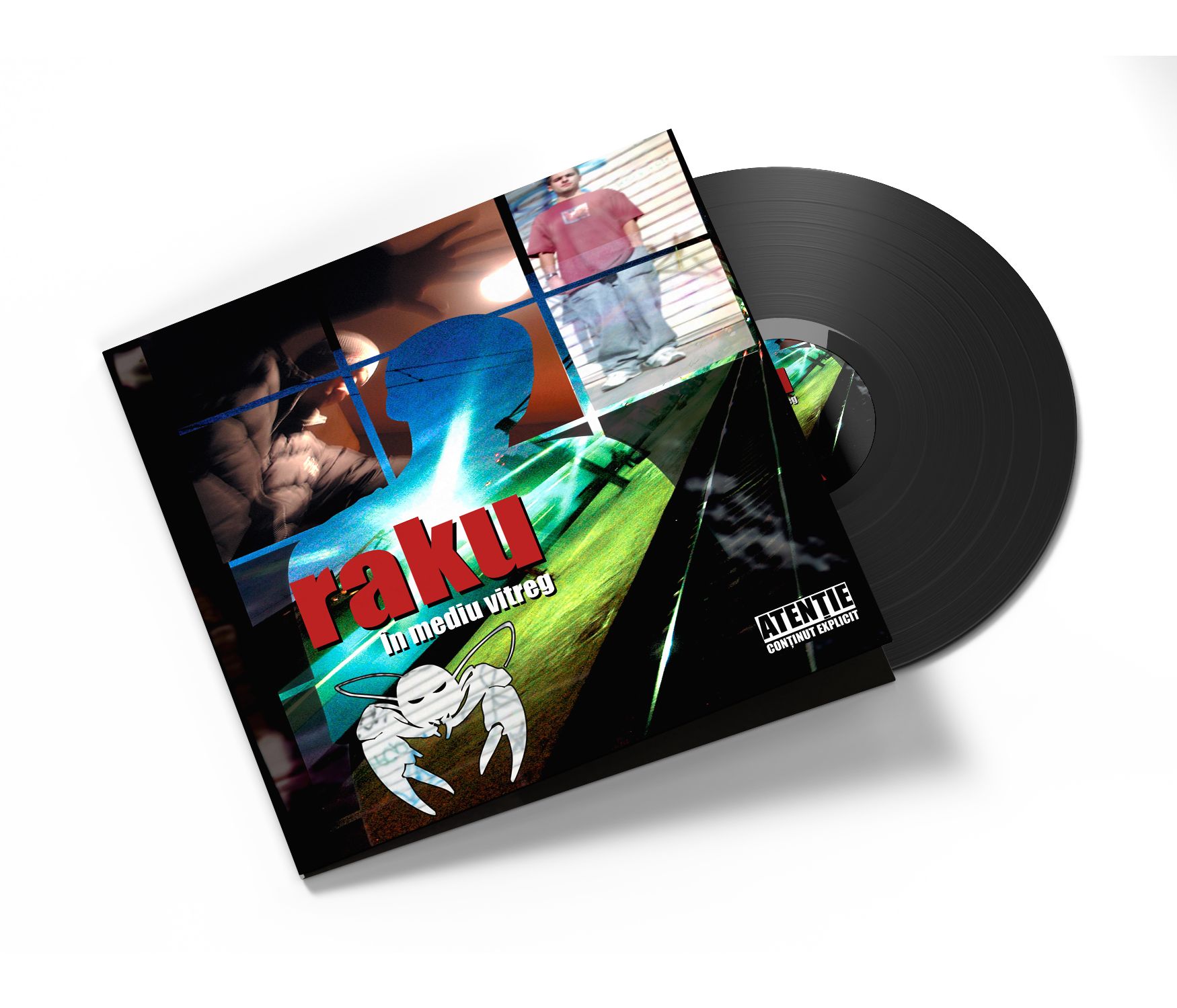 raku - În mediu vitreg (2002) - gatefold edition (sticker + vinyl gratuit)