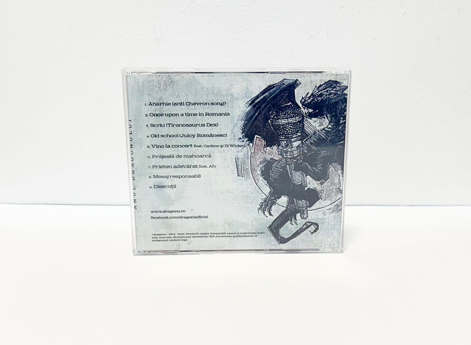 Dragonu AKA 47 - Anul Dragonului (2014) (sticker + CD gratuit) - imagine 3