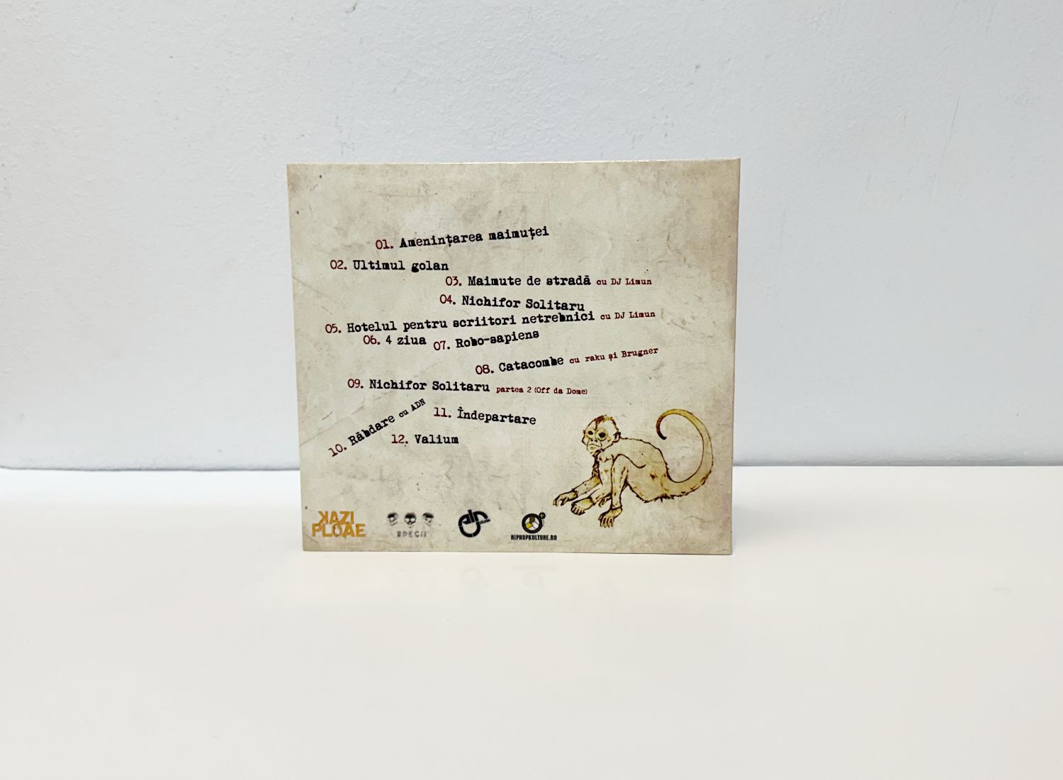 Kazi Ploae și Specii – Amenințarea Maimuței (2009) (sticker + digipak gratuit) - imagine 4