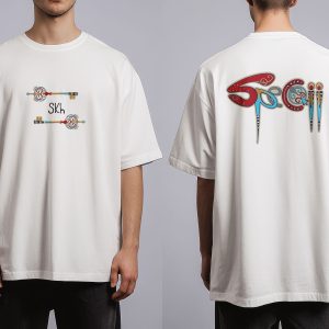 Specii – Tricou oversize (alb / negru)