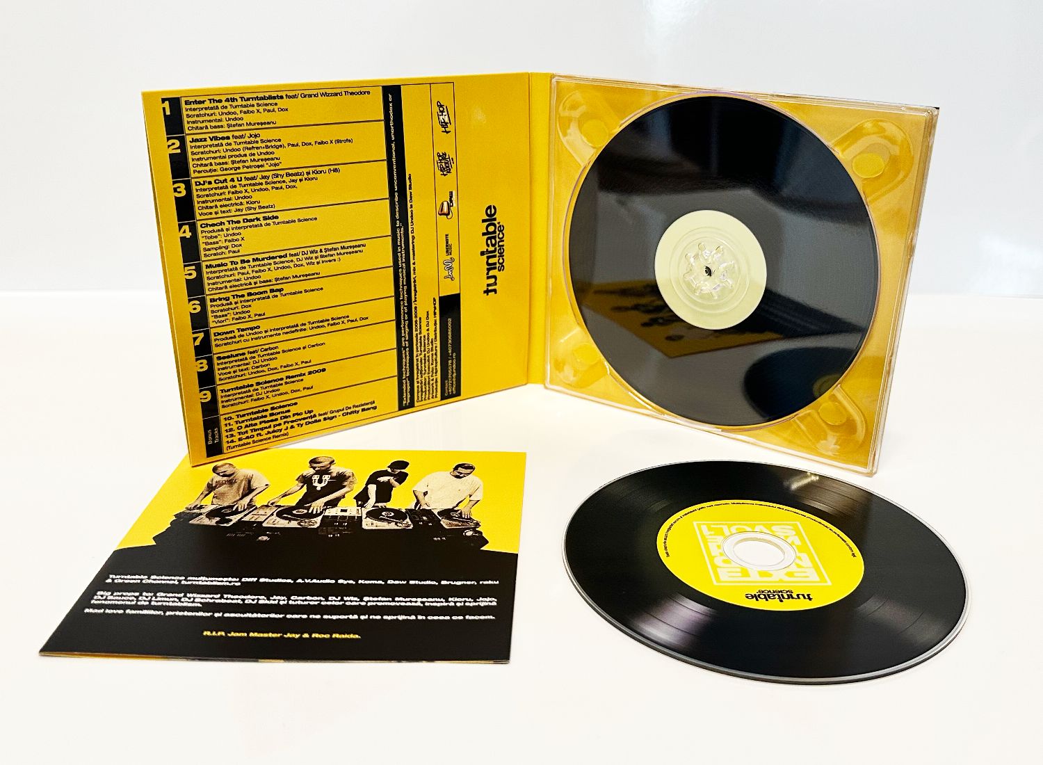 Turntable Science – Extended Techniques vol. 1 (sticker + digipak pro gratuit)