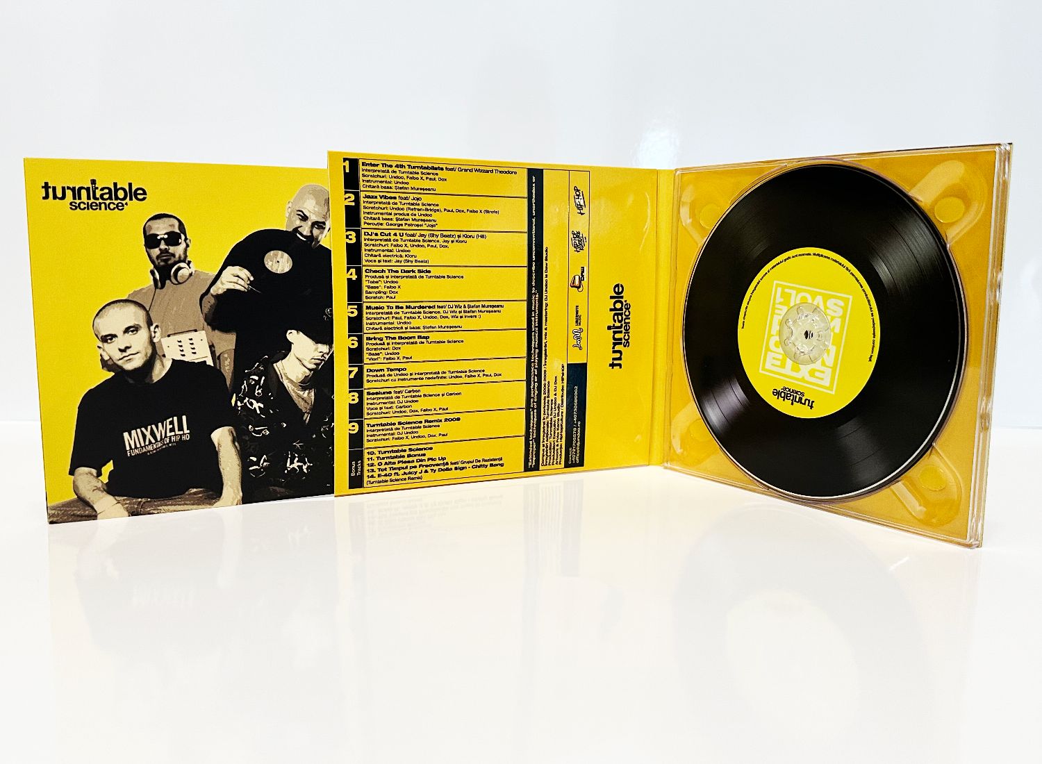 Turntable Science – Extended Techniques vol. 1 (sticker + digipak