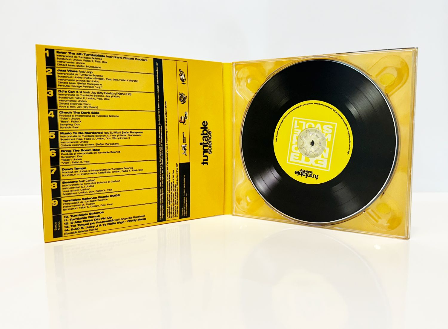 Turntable Science – Extended Techniques vol. 1 (sticker + digipak
