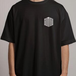 Cumicu – Tricou oversize “Minimalist” (negru)