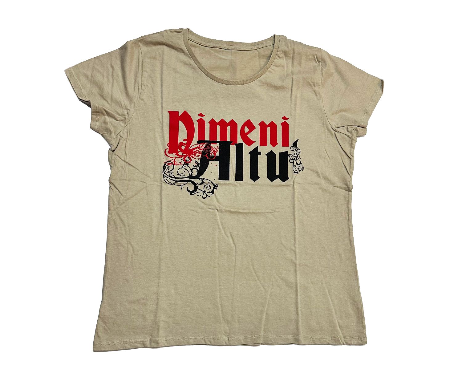 Nimeni Altu’ – Tricou “Nimeni Alta” (bej)