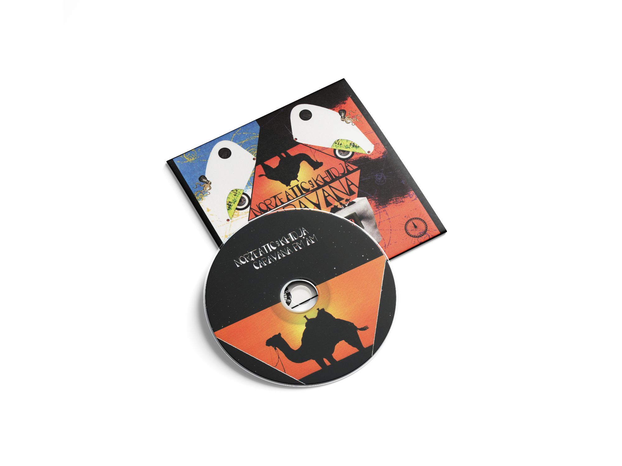 Norzeatic & Khidja - Caravana PM:AM (sticker + CD gratuit)