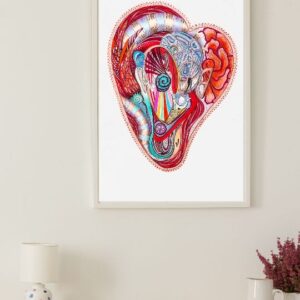Red Garden – print