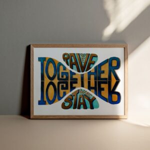 Mirror Together – print