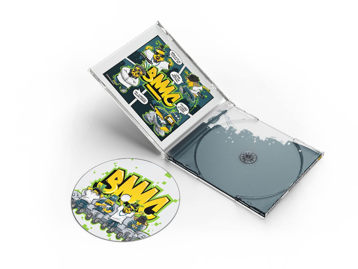 BMC - 404 Error (2019) (sticker + CD gratuit) - imagine 2