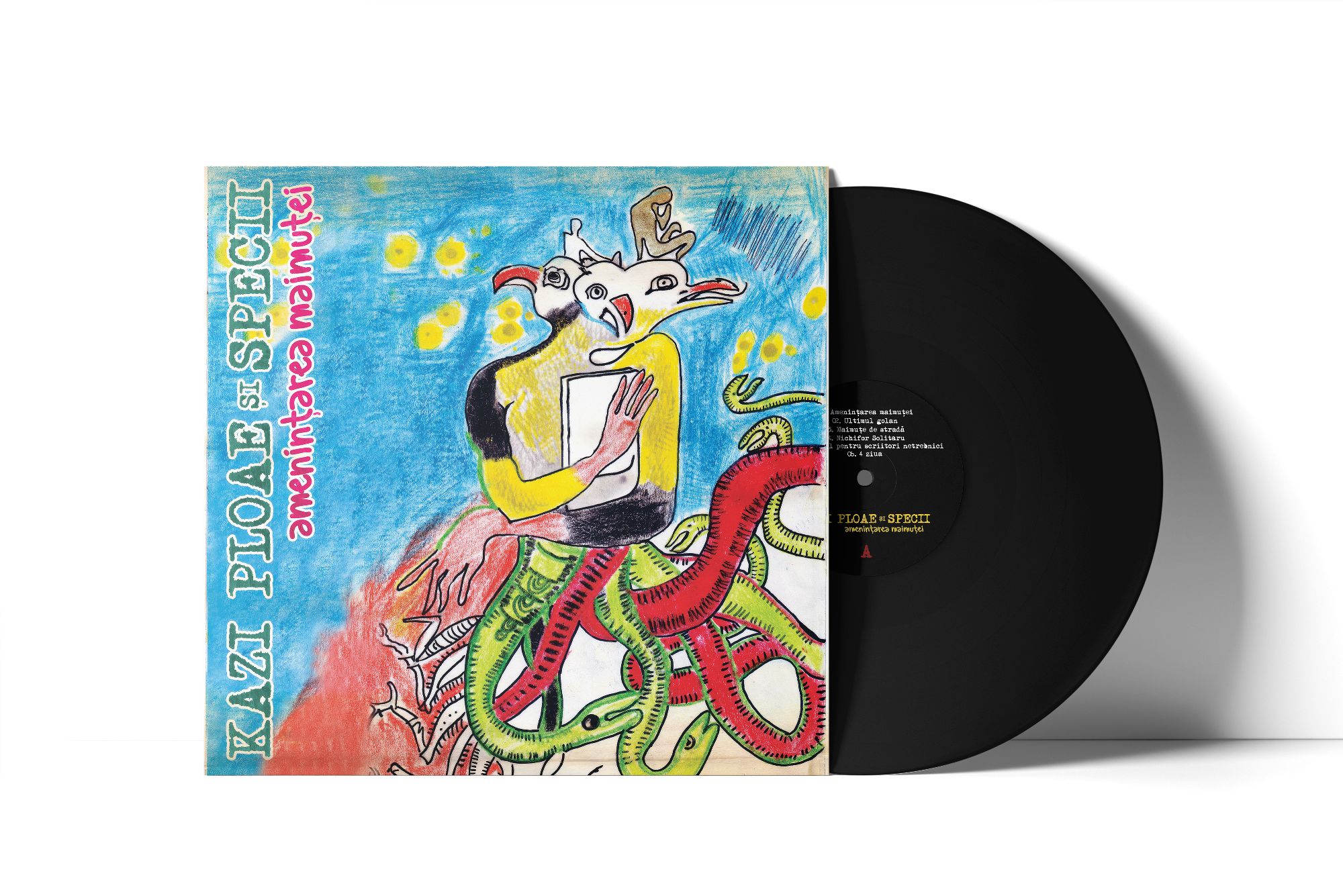 Kazi Ploae și Specii - Amenințarea maimuței (2009) - Premium Limited Pack (sticker + vinyl gratuit) - imagine 6