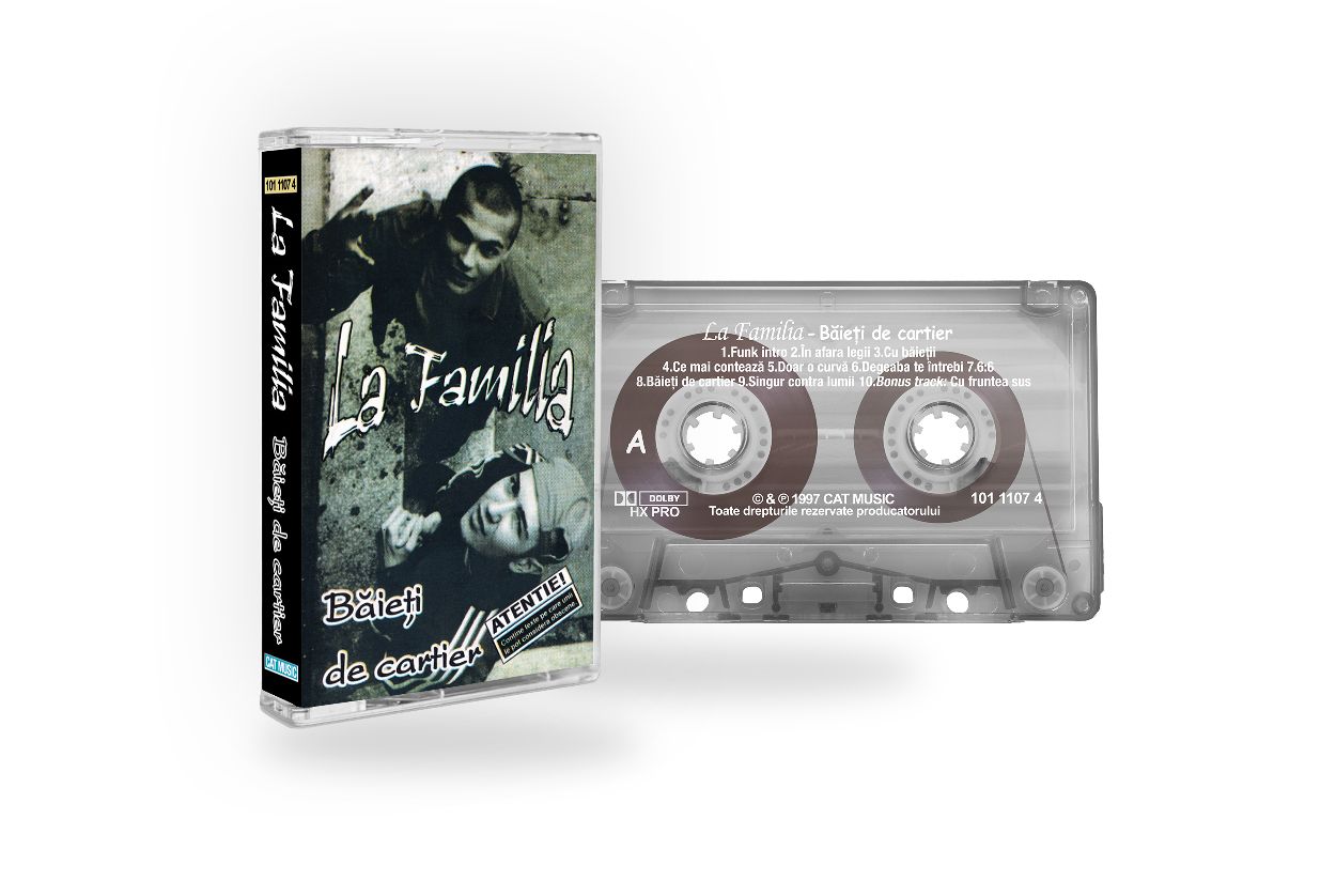 La Familia - Baieti De Cartier (1997) (sticker + casetă gratuită)