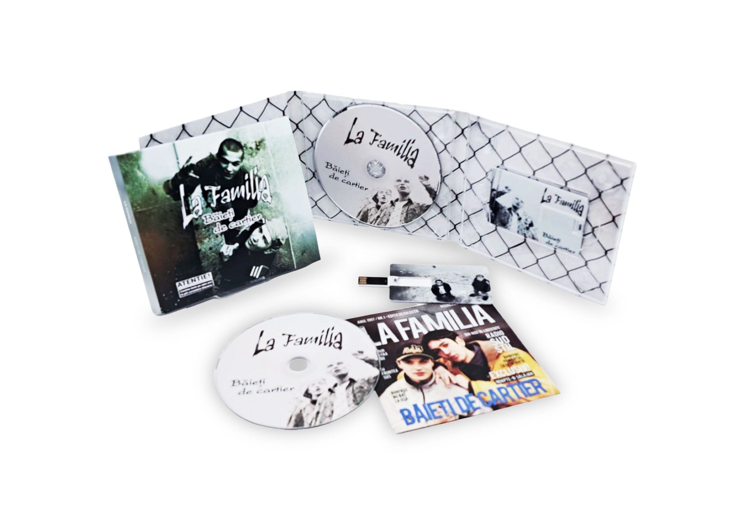 La Familia - Baieti De Cartier (1997) (sticker + digipak pro si stick gratuite) - imagine 5