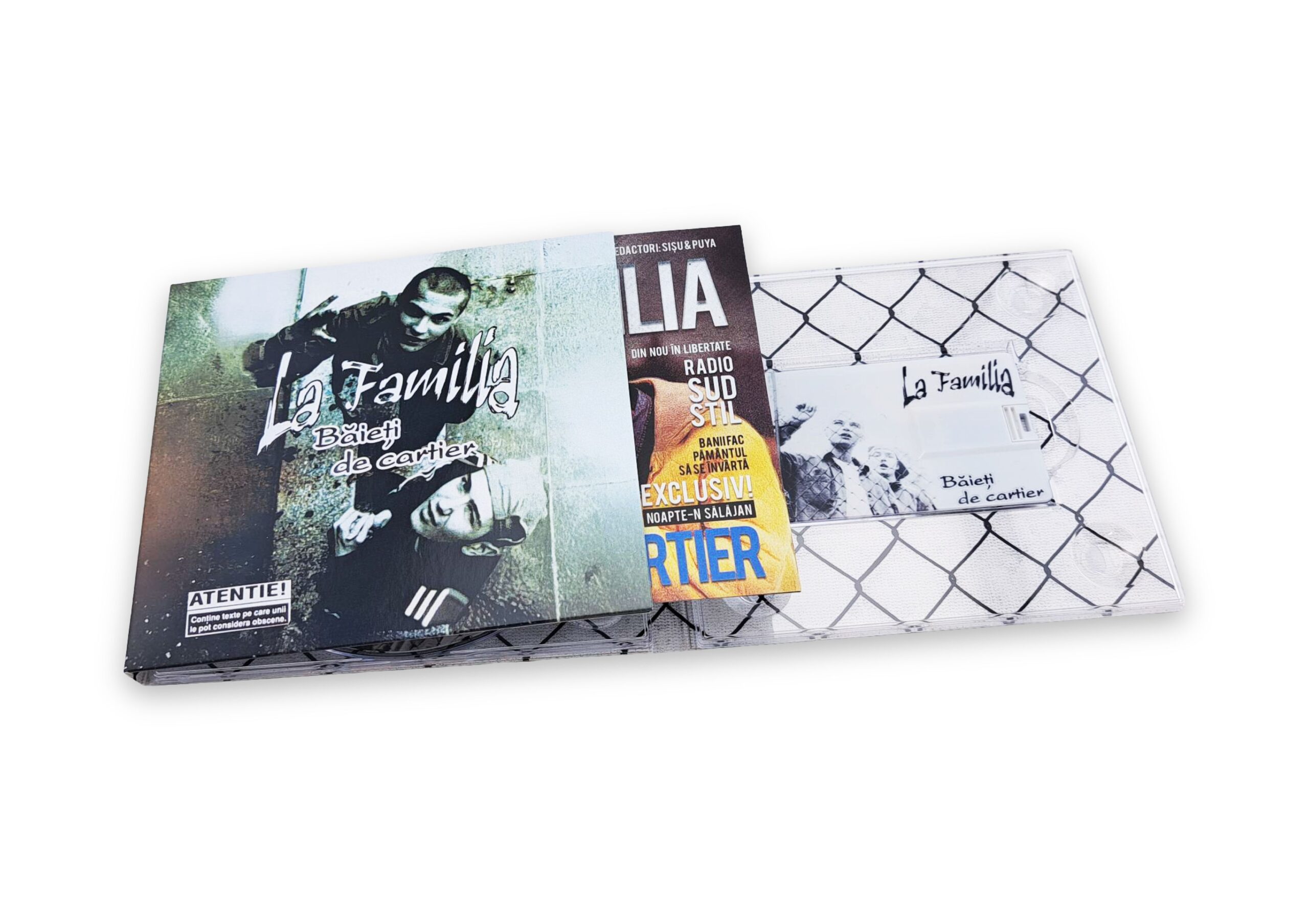 La Familia - Baieti De Cartier (1997) (sticker + digipak pro si stick gratuite) - imagine 2