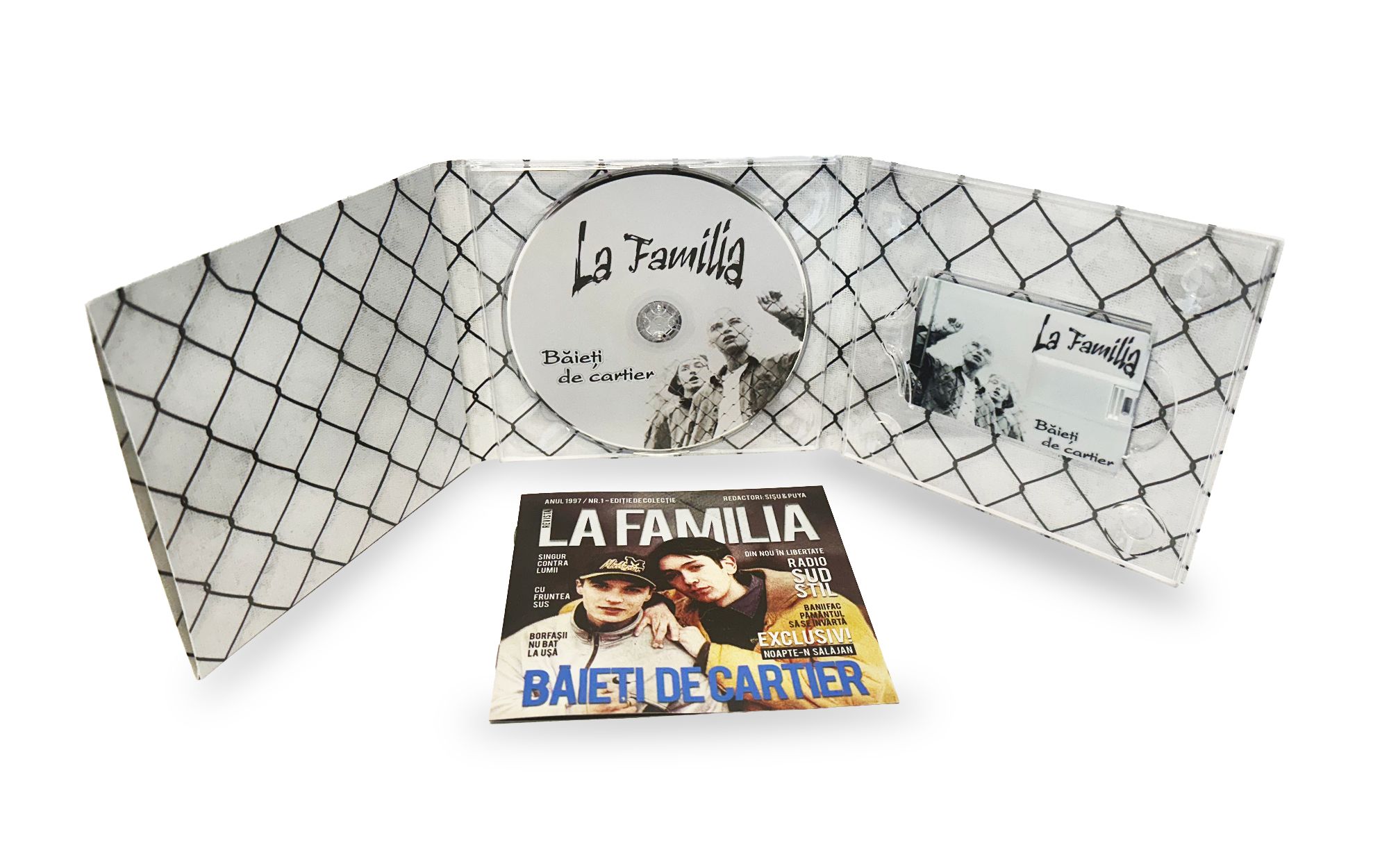 La Familia - Baieti De Cartier (1997) (sticker + digipak pro si stick gratuite) - imagine 6