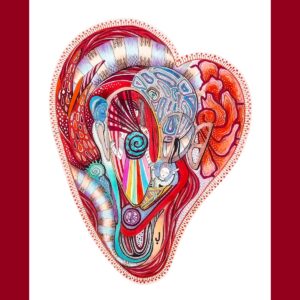 Red Garden – print