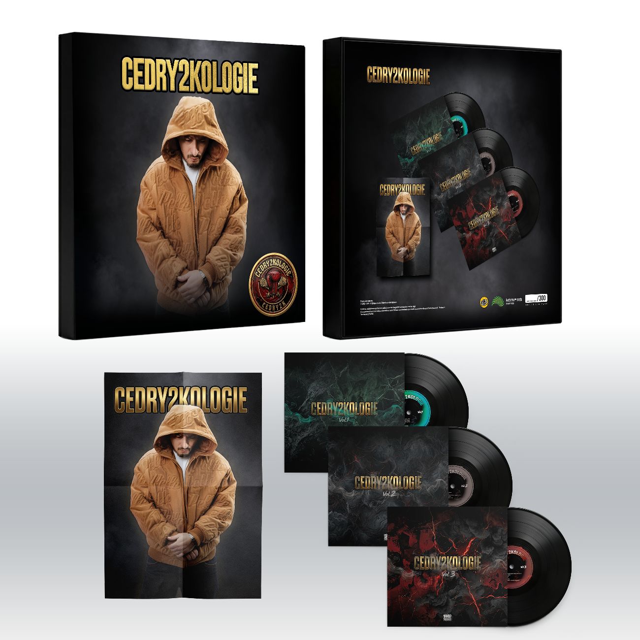 Cedry2kologie – Limited Box (sticker + 3 vinyluri și poster gratuite)
